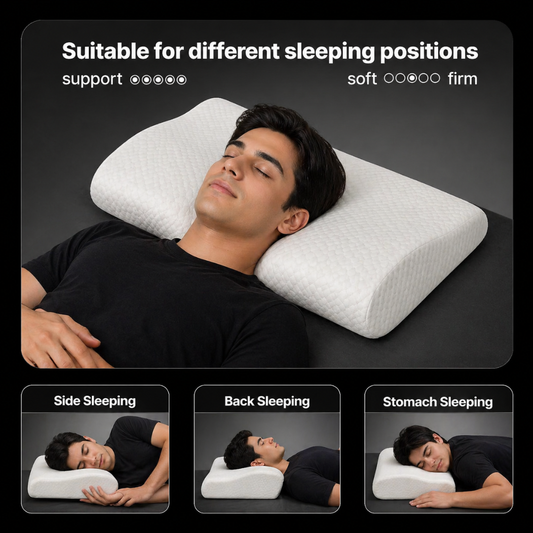 Relaxer Orthopedic Neck Shoulder Plus Pillow