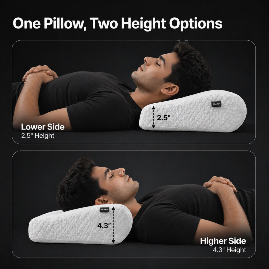 Relaxer Orthopedic Neck Shoulder Plus Pillow