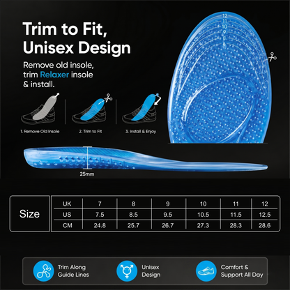 Relaxer Daily Support Gel Insoles