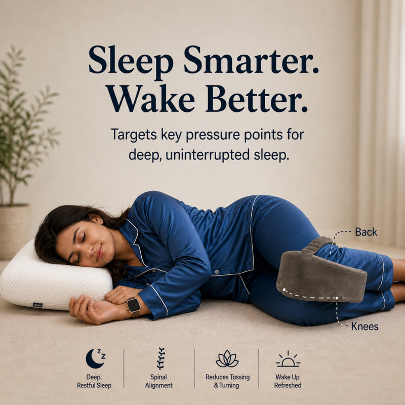 Wake Up Refreshed: Improves blood circulation and minimizes discomfort to prevent morning stiffness.