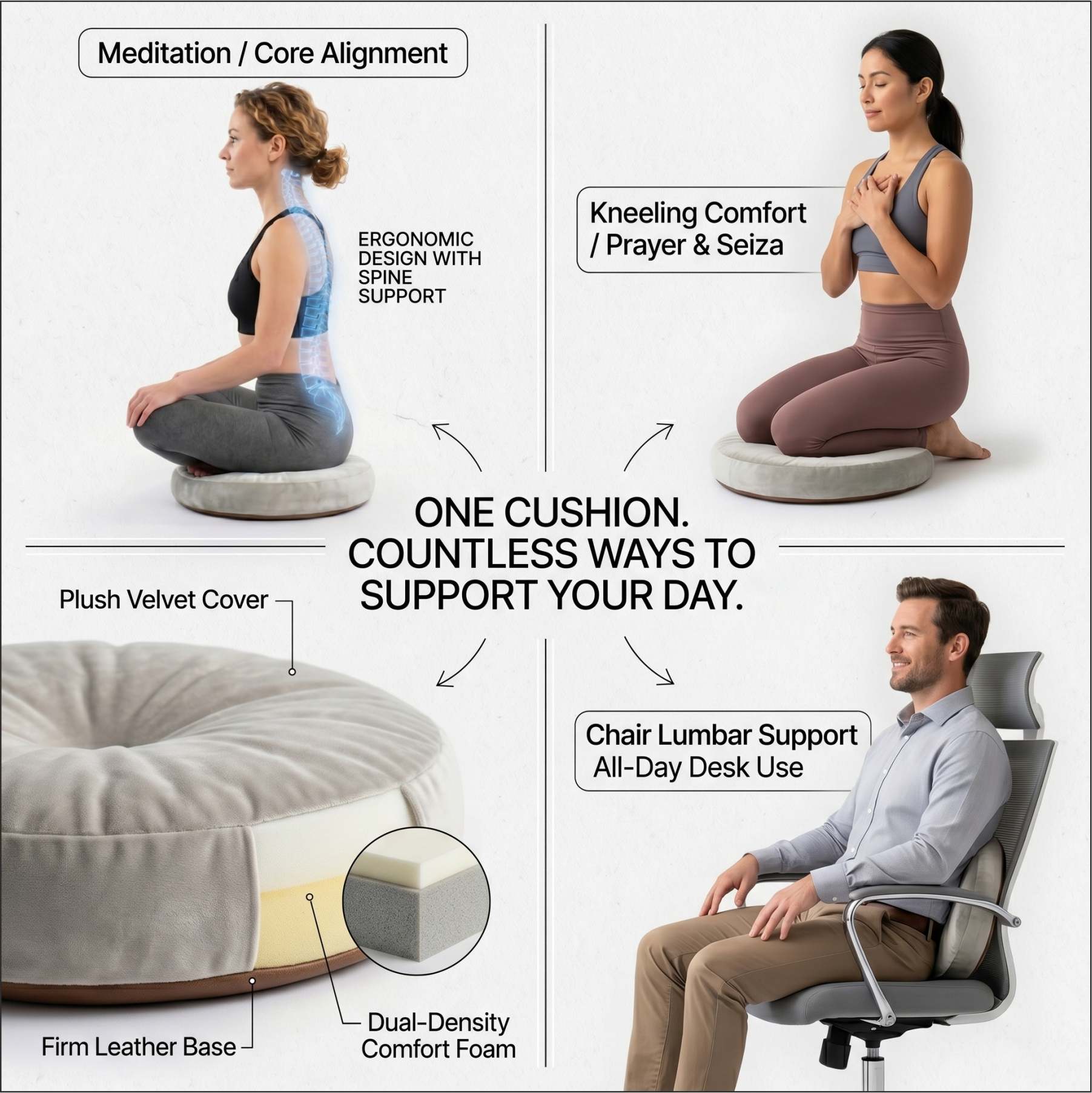 Relaxer Orthopedic Donut Pillow - Relaxer