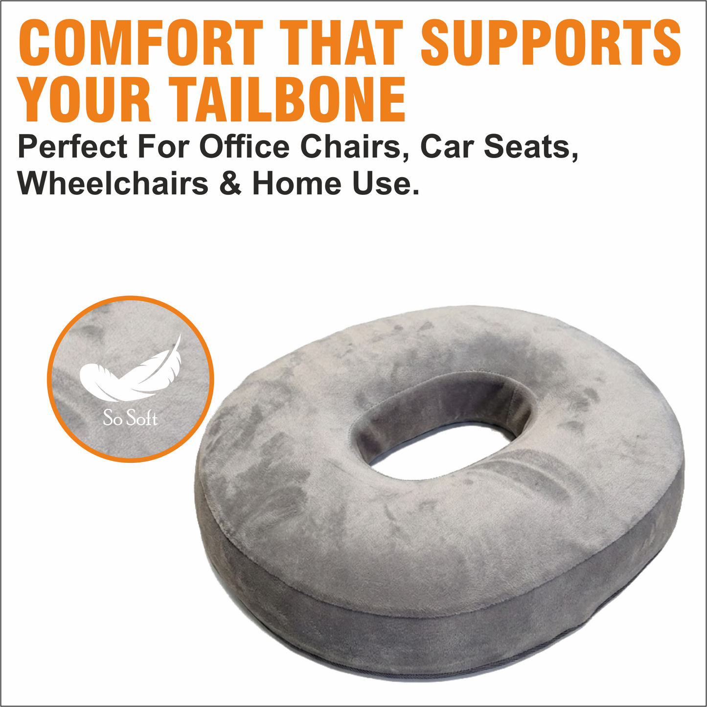 Relaxer Orthopedic Donut Pillow - Relaxer