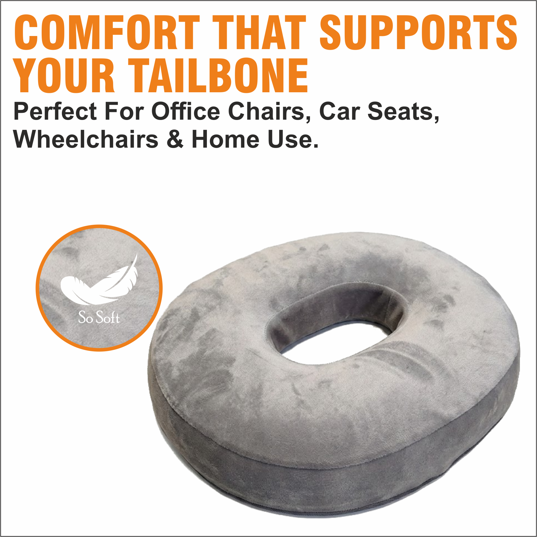 Relaxer Orthopedic Donut Pillow - Relaxer