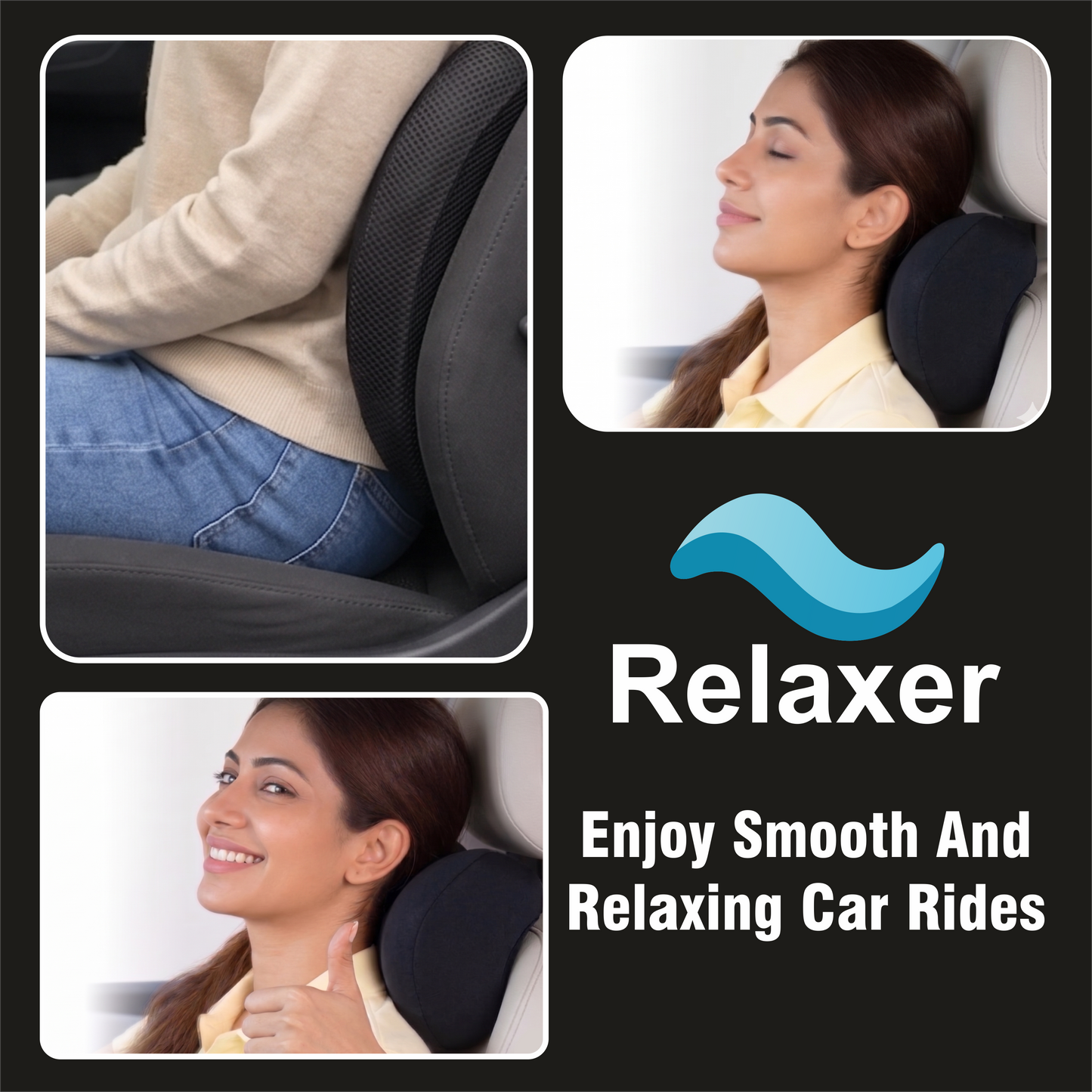 Relaxer Orthopedic Car Comfort Set