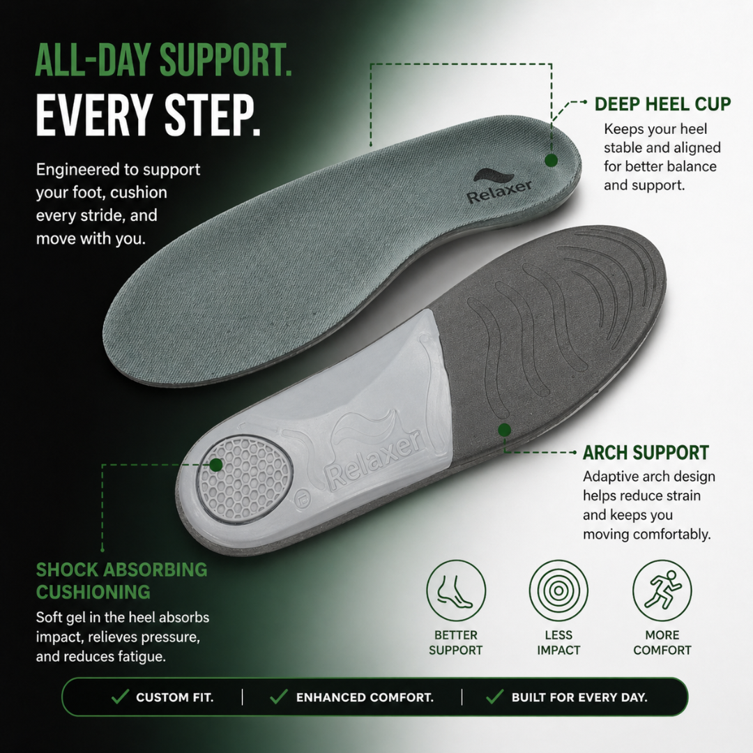 Relaxer Orthopedic eva sports insoles