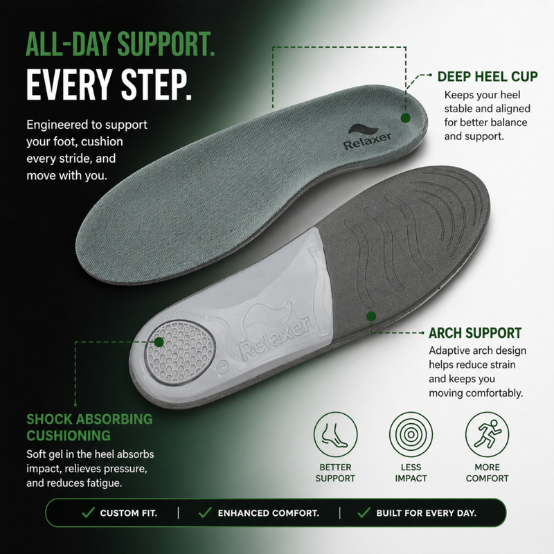 Walk Longer Without Foot Fatigue