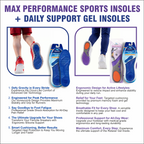 Foot Comfort Combo for Heel, Arch & Sole Support Relaxer