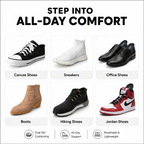 Foot Comfort Combo for Heel, Arch & Sole Support Relaxer
