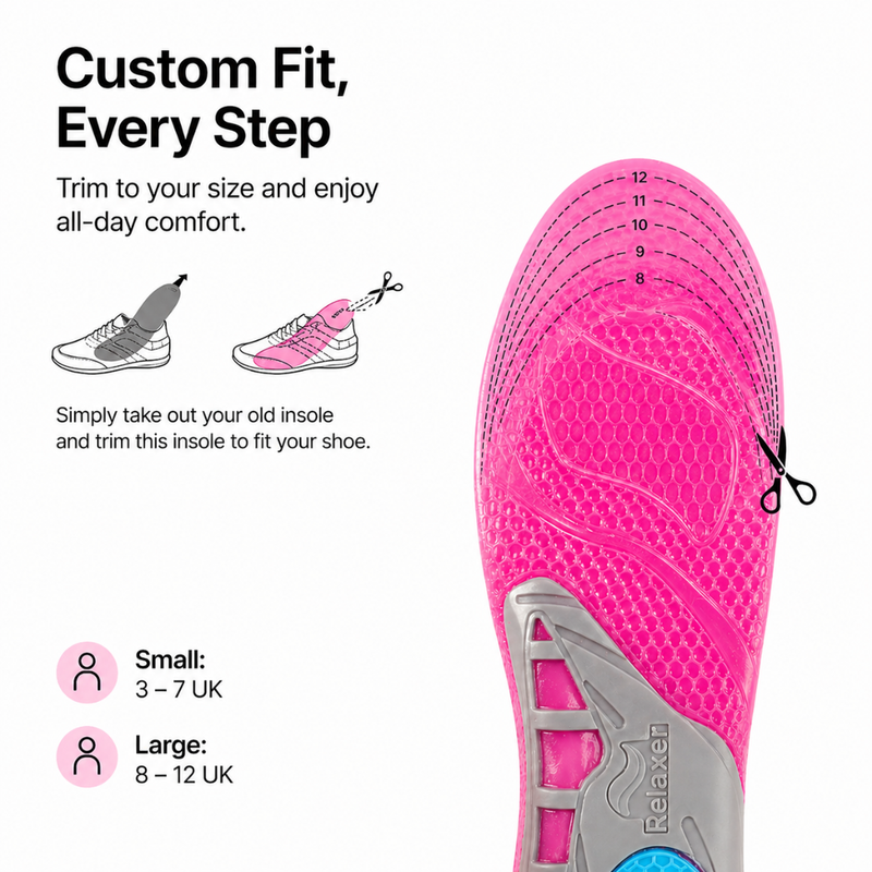 Targeted Heel & Arch Support: Features an ergonomic heel cushion and semi-rigid arch support to stabilize your foot, improve alignment, and prevent common pain from flat feet or long hours of standing.