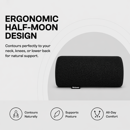 Relaxer Orthopedic Half Moon Pillow