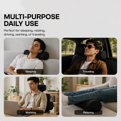 Relaxer Orthopedic Half Moon Pillow