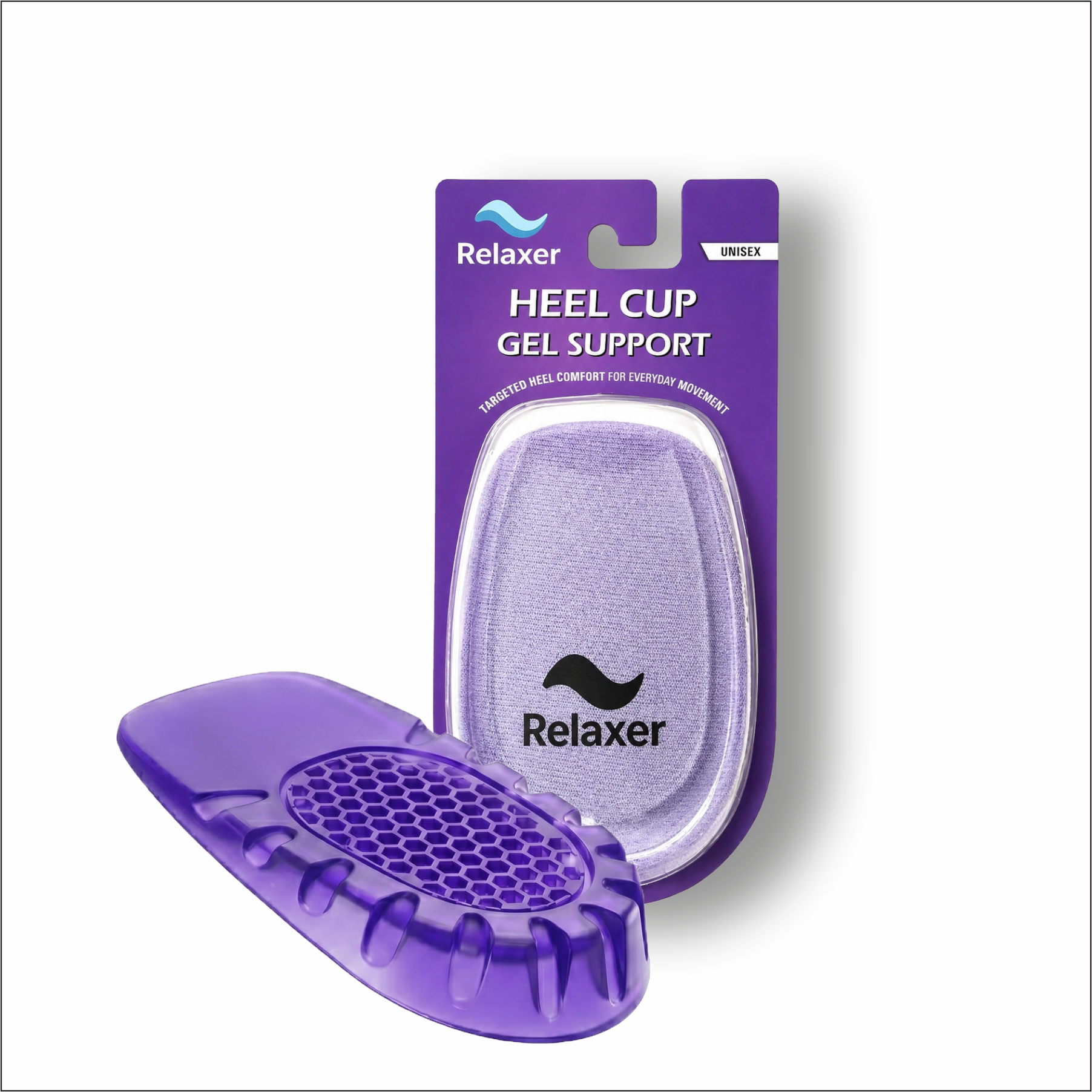 Orthopedic Gel Heel Pads for Heel Pain Relief & Comfort