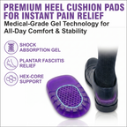 Orthopedic Gel Heel Pads for Heel Pain Relief & Comfort