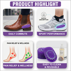 Orthopedic Gel Heel Pads for Heel Pain Relief & Comfort