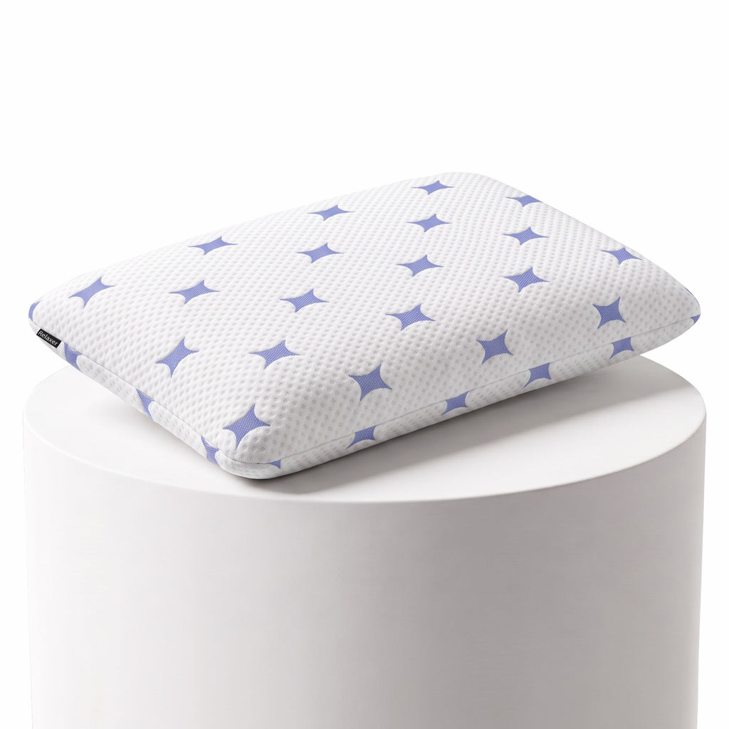 Kids Latex Pillow for Sleeping | Cool-Tec Fabric, Breathable & Soft Cushioning, Head and Neck Support, Relaxer