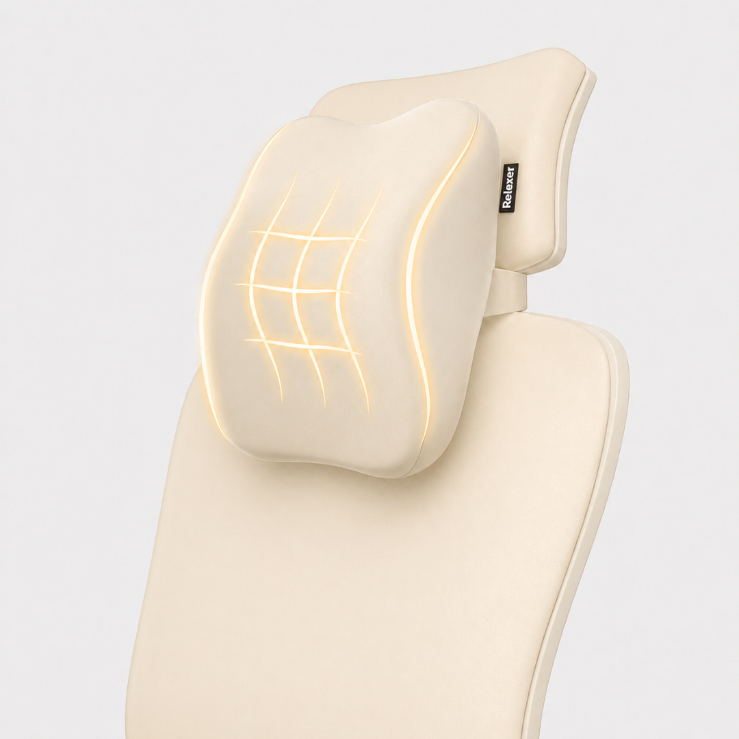 Relaxer Orthopedic Neck Rest Pillow for Office Chairs
