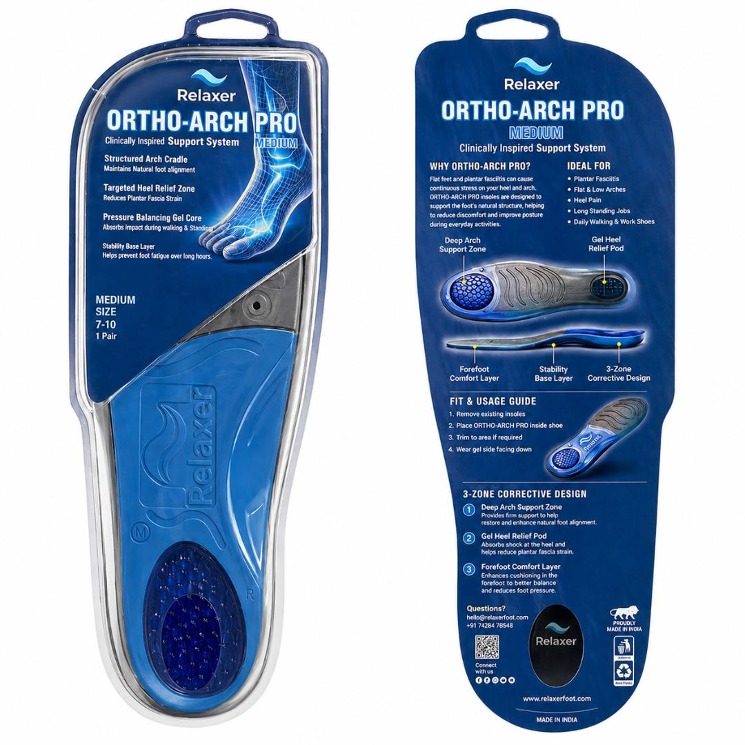 Orthopedic Arch Pro Insoles for Plantar Fasciitis Relief Relaxer