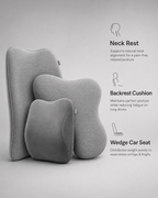 Orthopedic Car Comfort Combo for Neck & Back Support Relaxer