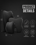 Orthopedic Car Comfort Combo for Neck & Back Support Relaxer