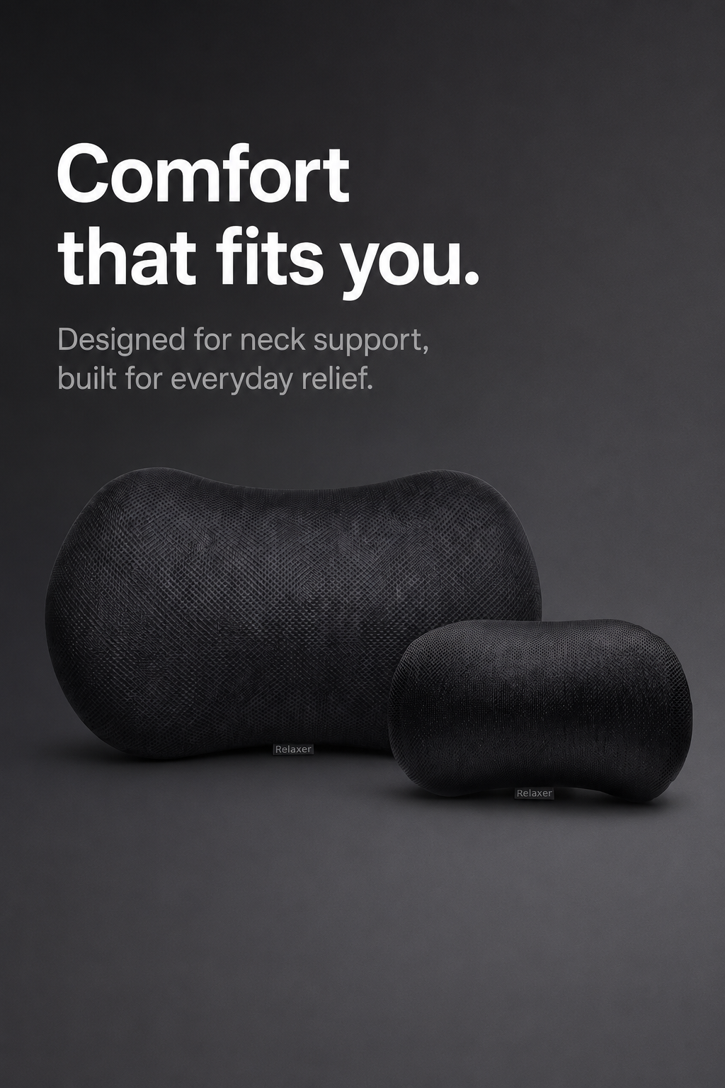 Orthopedic Car Comfort Set for Neck & Back Support Relaxer