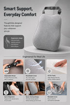 Orthopedic Car Lumbar Support for Back Pain Relief Relaxer