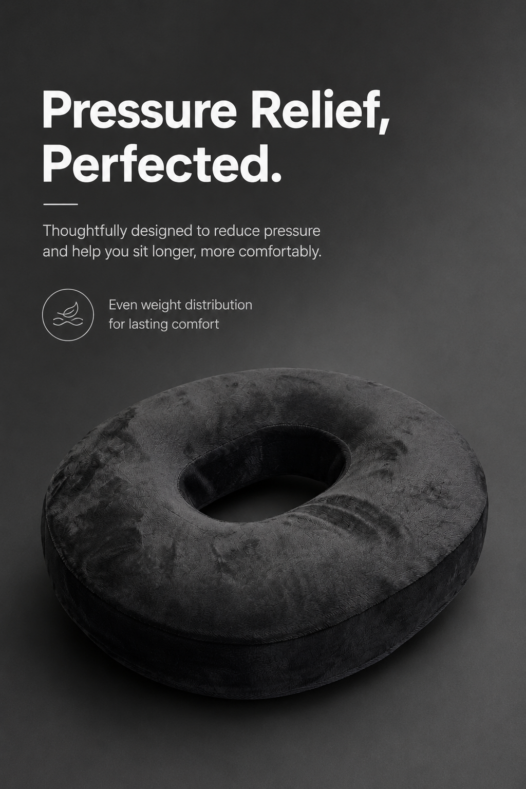 Orthopedic Donut Pillow for Tailbone Pain Relief Relaxer