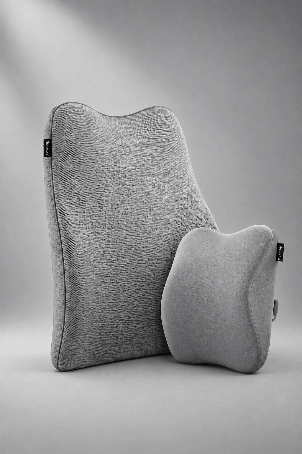 Orthopedic Dual Car Cushion Set with Memory Foam Relaxer