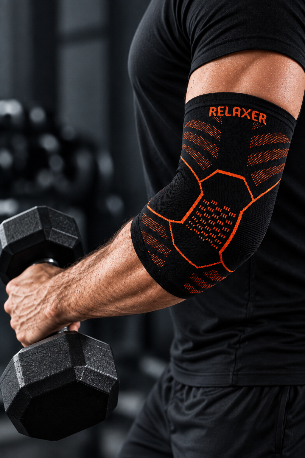 Orthopedic Elbow Brace Compression Sleeve for Support Relaxer