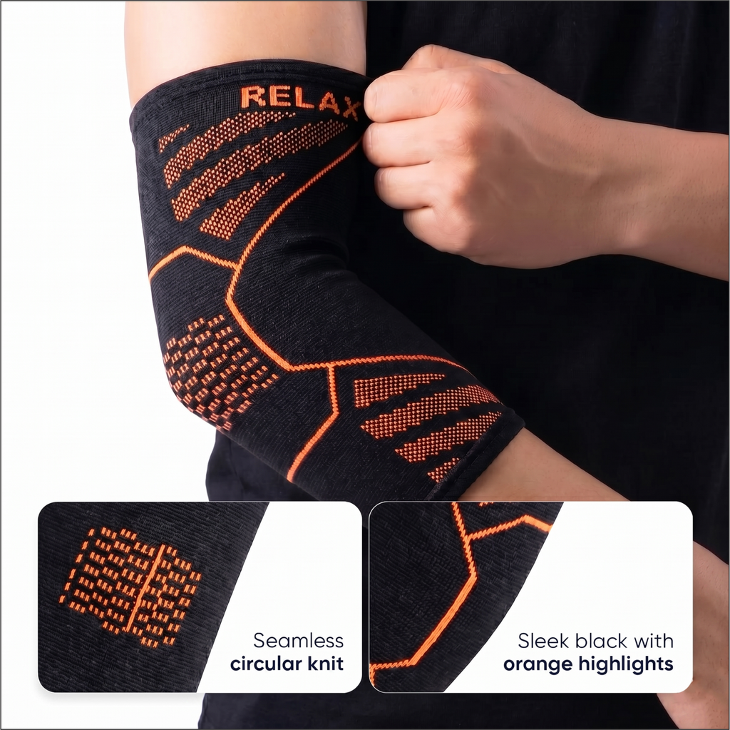 Orthopedic Elbow Brace Compression Sleeve for Support Relaxer