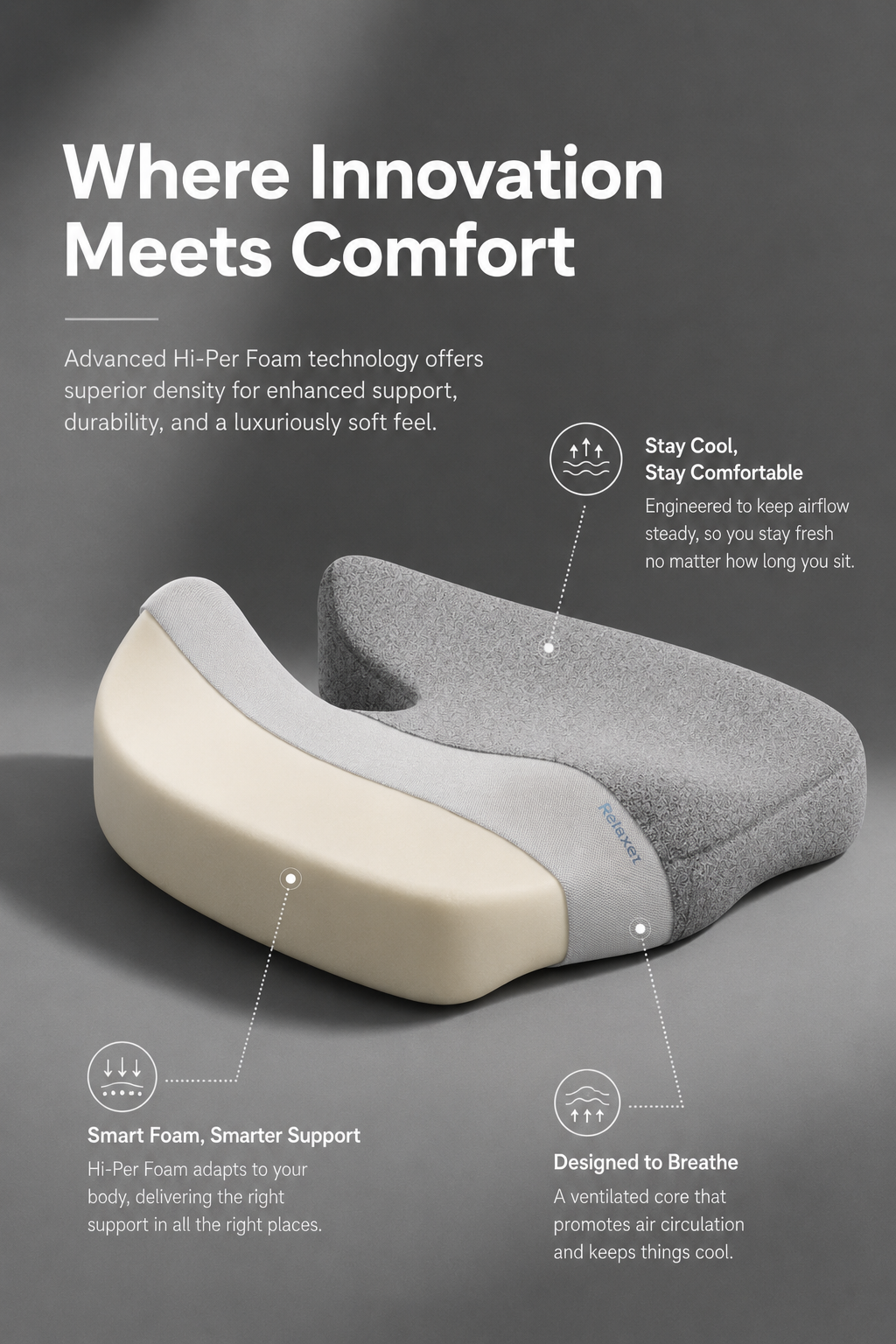 Orthopedic Ergonomic Support Bundle for Daily Comfort Relaxer