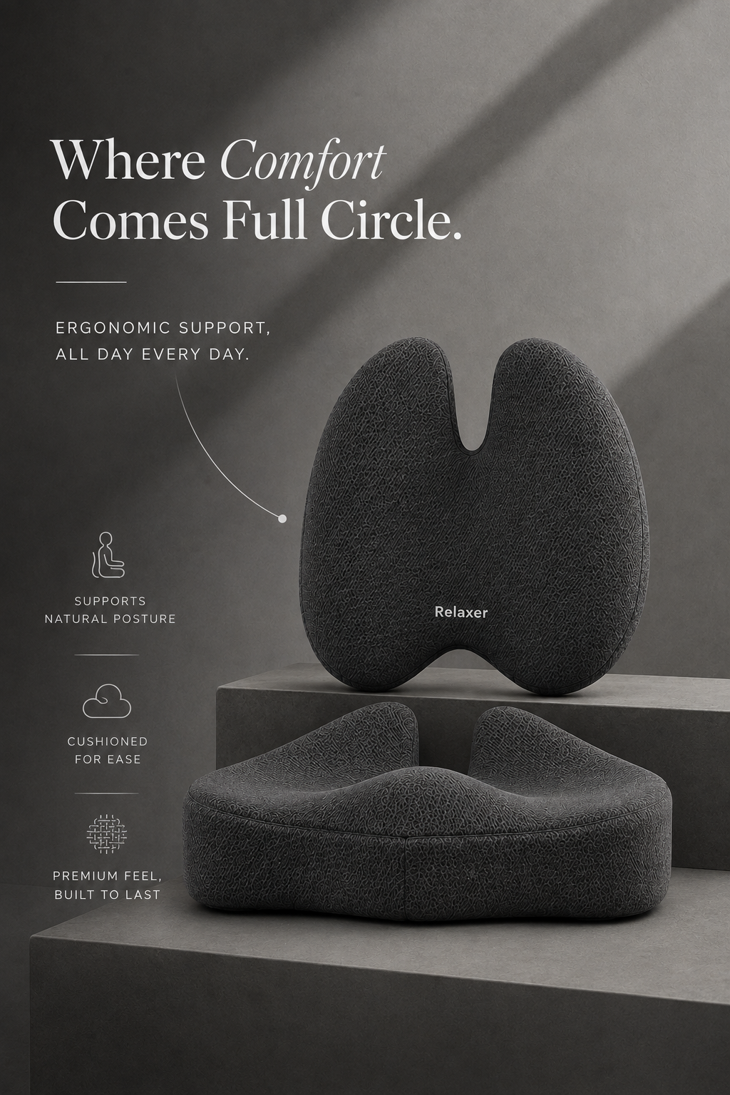 Orthopedic Ergonomic Support Bundle for Daily Comfort Relaxer