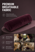 Orthopedic Half Moon Pillow for Neck, Back & Leg Support Relaxer