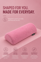 Orthopedic Half Moon Pillow for Neck, Back & Leg Support Relaxer