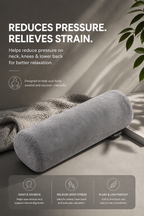 Orthopedic Half Moon Pillow for Neck, Back & Leg Support Relaxer