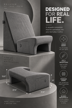 Orthopedic Lap Desk Pillow Combo for Work & Reading Relaxer