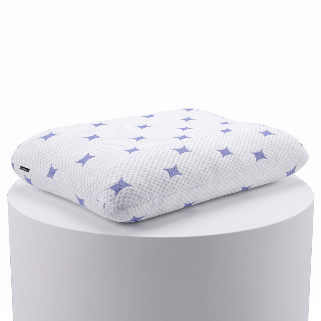 Orthopedic Latex Pillow for Head & Neck Support | Cooling Cool-Tec Fabric, Breathable Relaxer