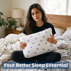 Orthopedic Latex Pillow for Head & Neck Support | Cooling Cool-Tec Fabric, Breathable Relaxer