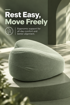Orthopedic Memory Foam Knee Pillow for Pain Relief Relaxer