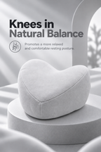 Orthopedic Memory Foam Knee Pillow for Pain Relief Relaxer