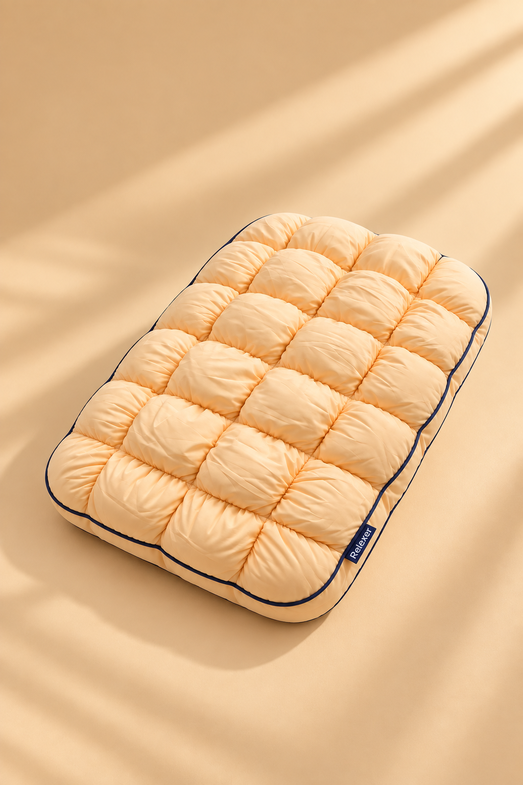 Orthopedic Memory Foam Plush Pod Pillow For Side, Back & Stomach Sleepers Relaxer