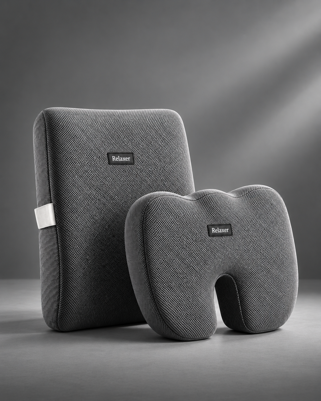 Orthopedic Memory Foam Seat & Back Cushion Set Relaxer