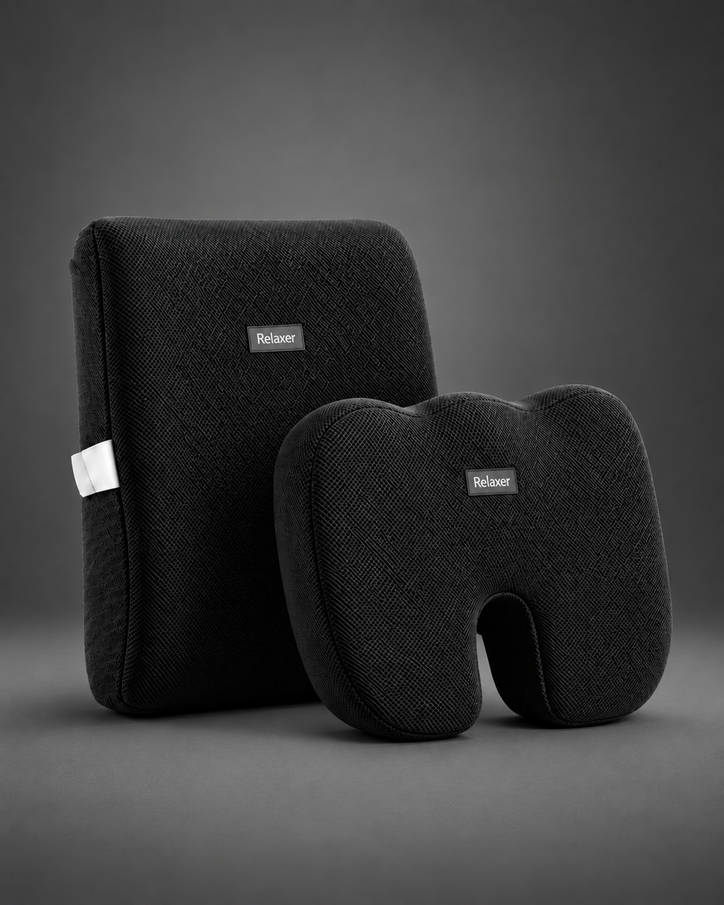 Orthopedic Memory Foam Seat & Back Cushion Set Relaxer