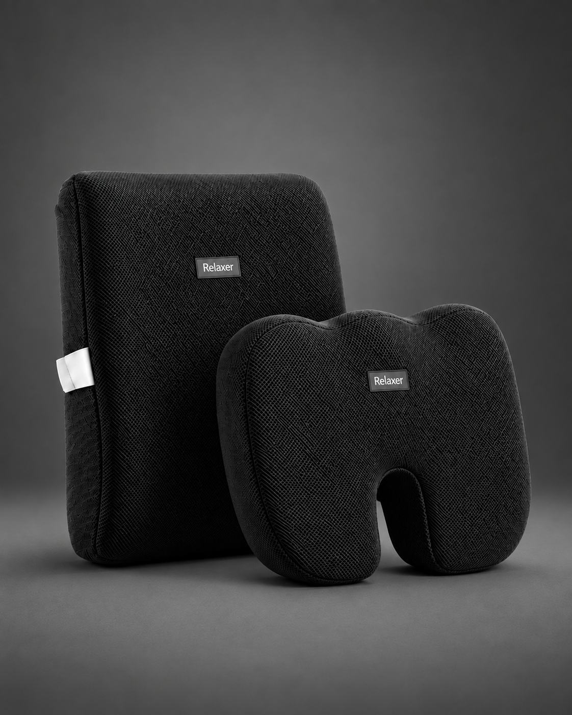 Orthopedic Memory Foam Seat & Back Cushion Set Relaxer