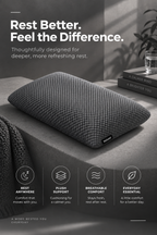 Orthopedic memory super soft pillow Relaxer