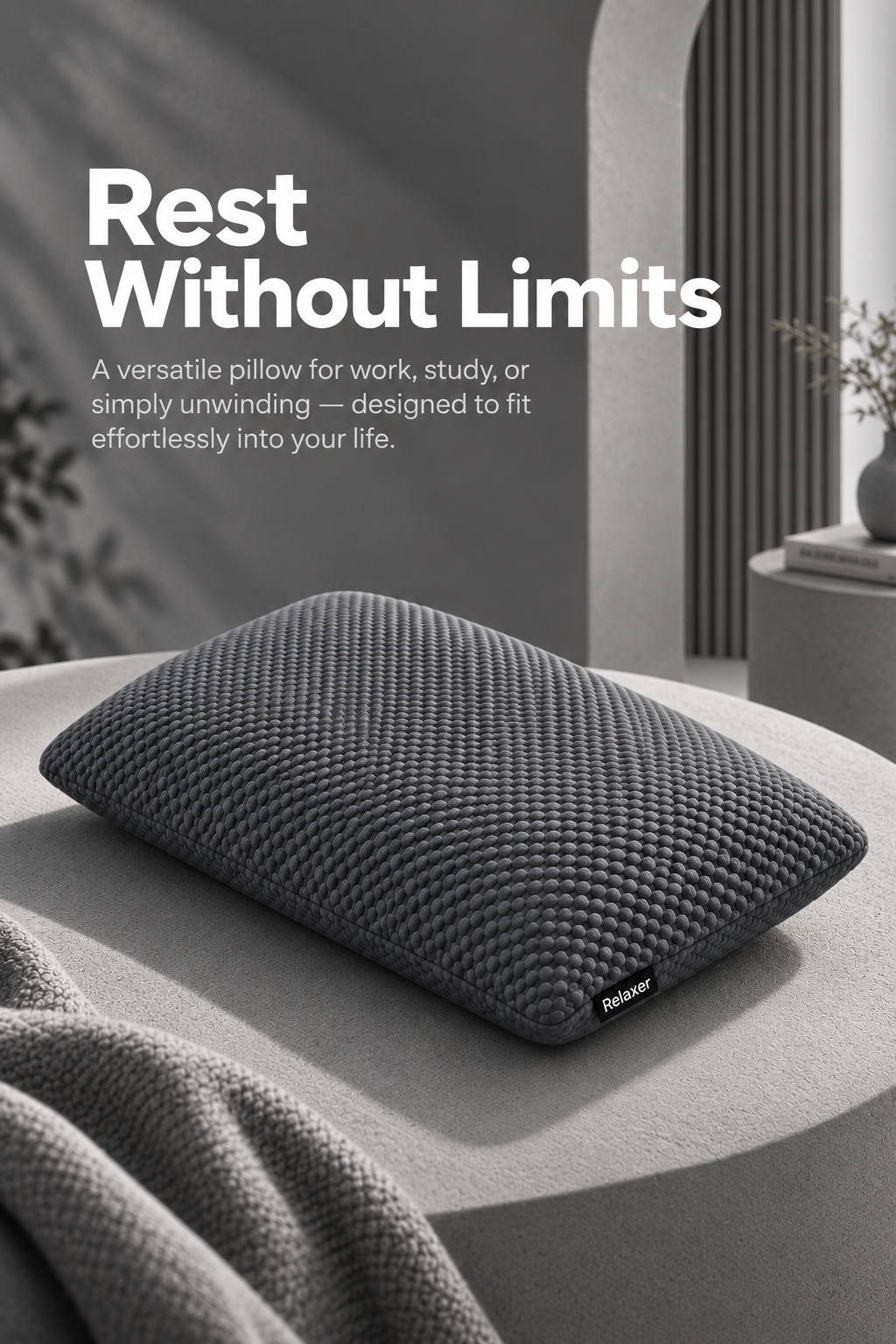 Orthopedic memory super soft pillow Relaxer