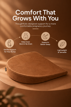 Orthopedic Pregnancy Relief Pillow for Maternity Comfort Relaxer