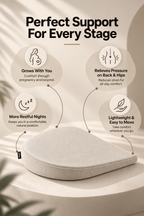 Orthopedic Pregnancy Relief Pillow for Maternity Comfort Relaxer
