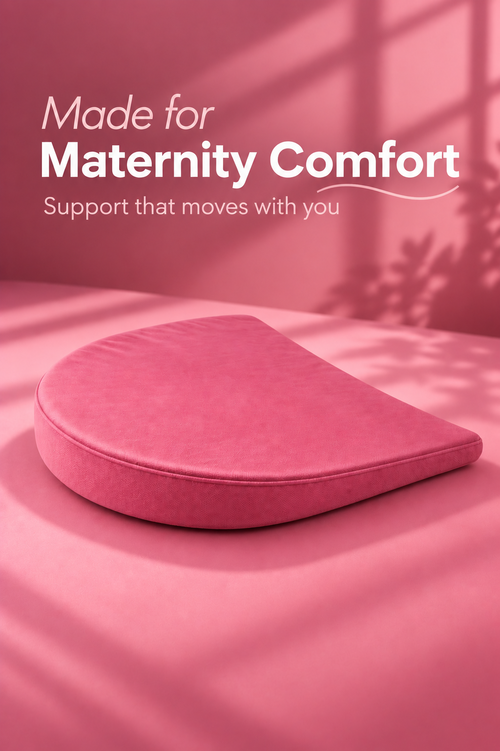 Orthopedic Pregnancy Relief Pillow for Maternity Comfort Relaxer