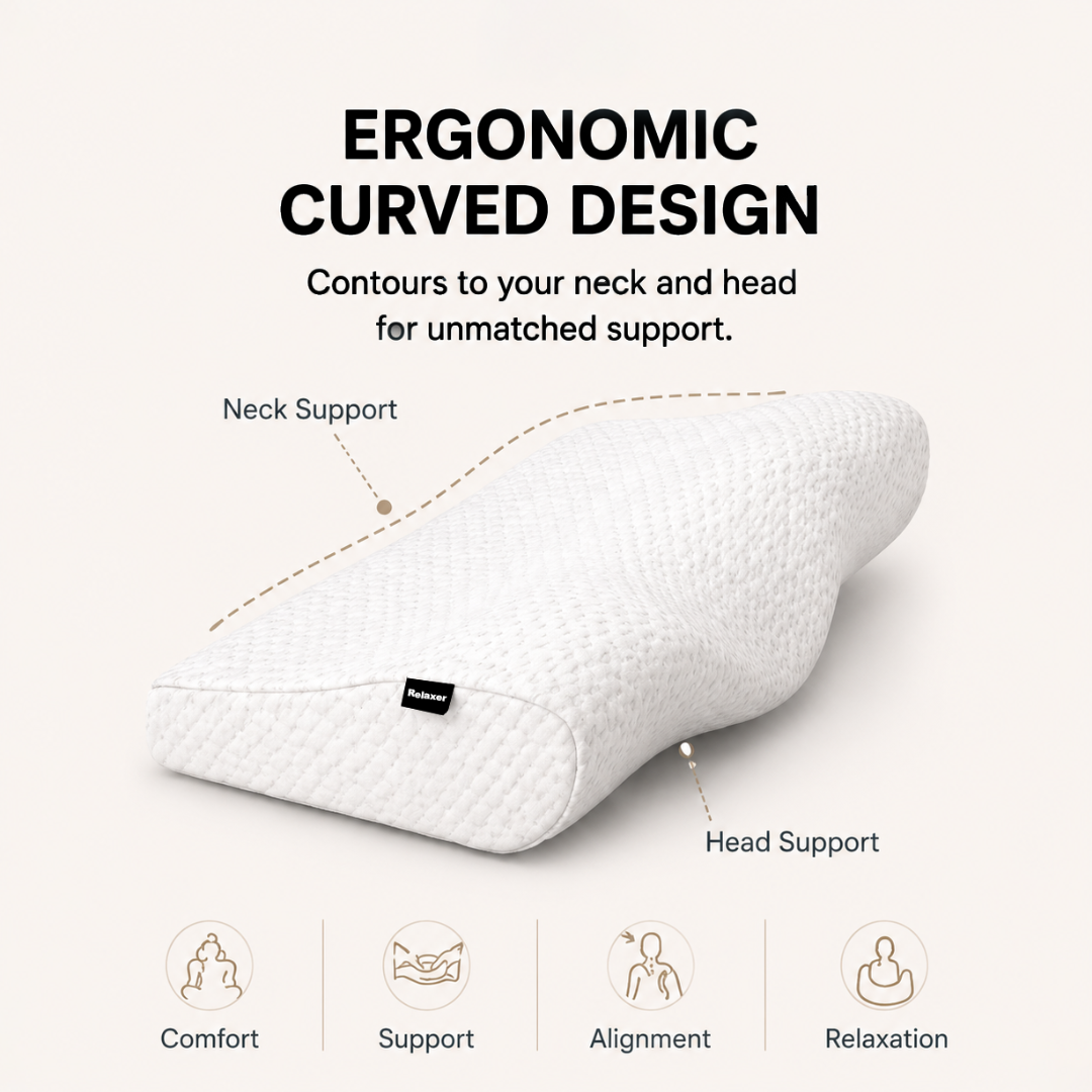 Relaxer Orthopedic Neck Shoulder Pillow