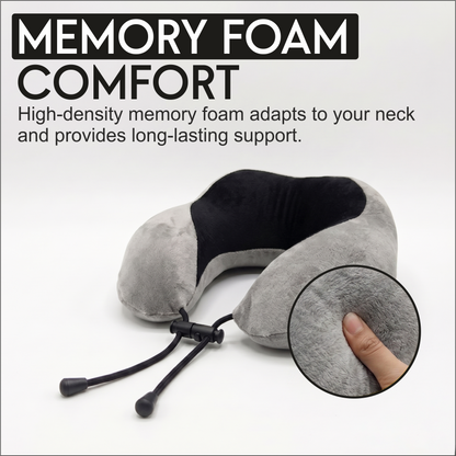 Relaxer Travel Neck Pillow - Grey - Image 5